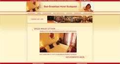Desktop Screenshot of bedbreakfast.hu