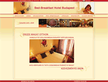 Tablet Screenshot of bedbreakfast.hu